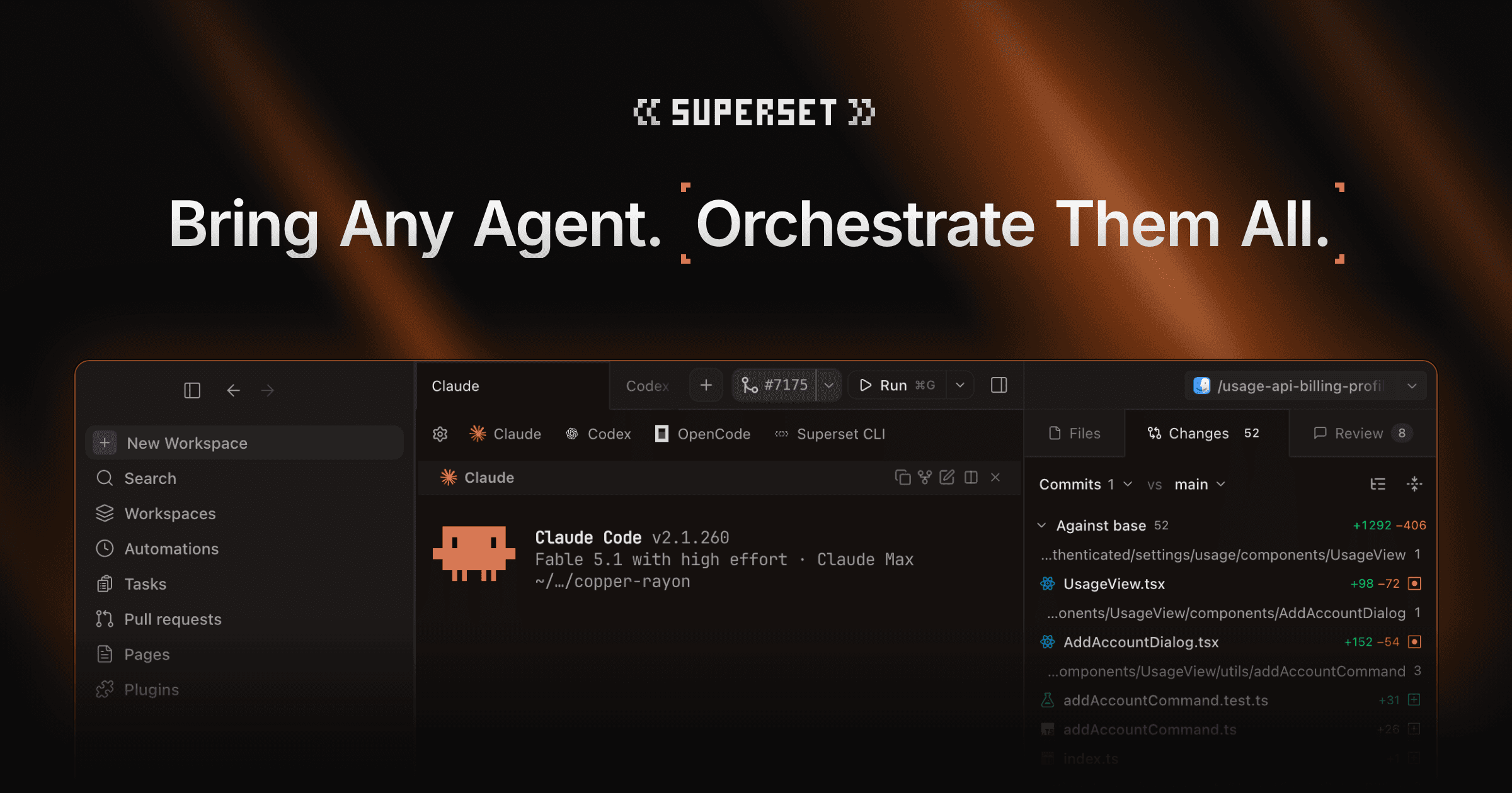 Superset desktop app
